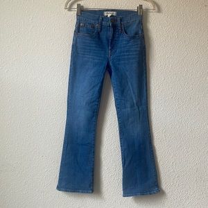 Madewell Cali Demi boot jeans size 23
